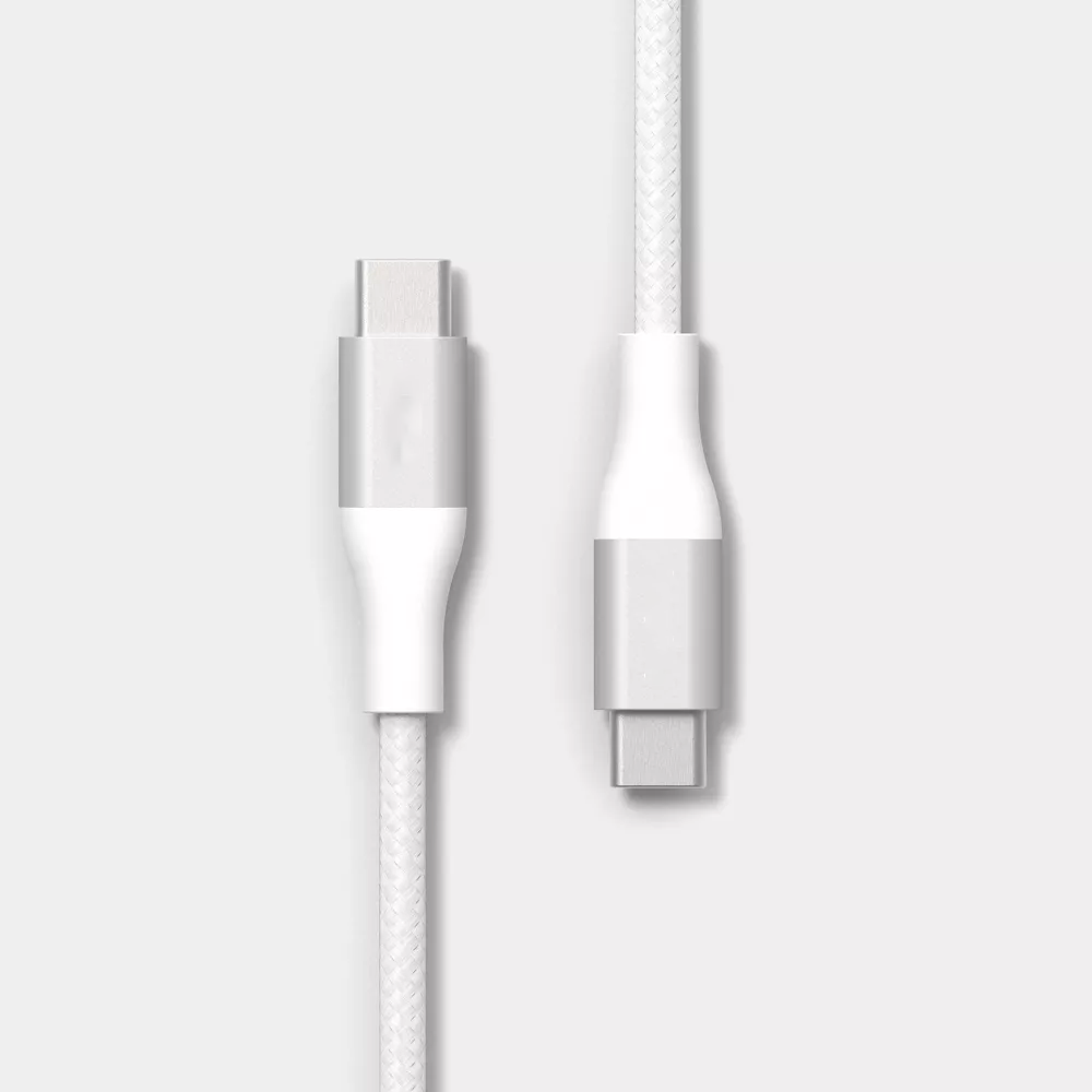 4FT USB-C to USB-C Fast Charging Braided Cable