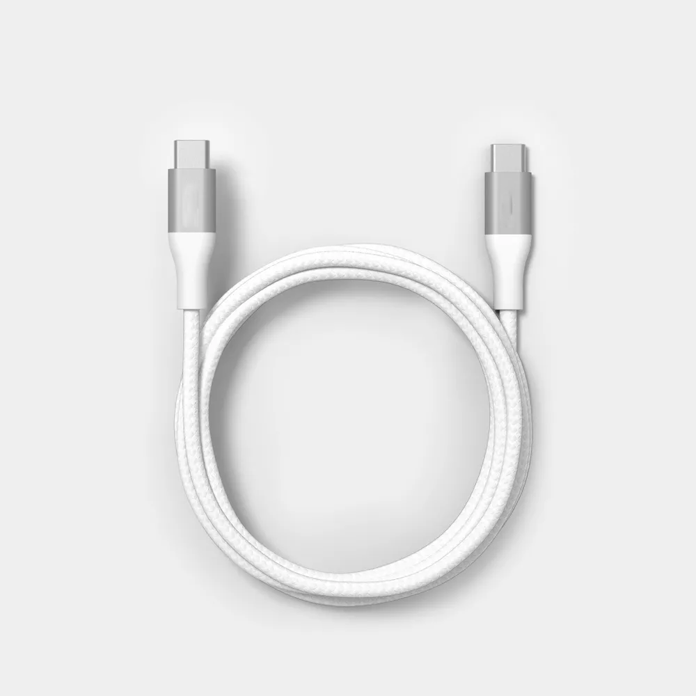 4FT USB-C to USB-C Fast Charging Braided Cable