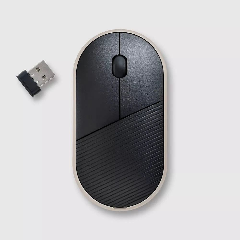 Compact Dual Mode Wireless Mouse With Multi-device Switch Function