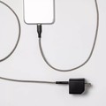 2-Port Wall Charger Kit With Braided USB-C Cable