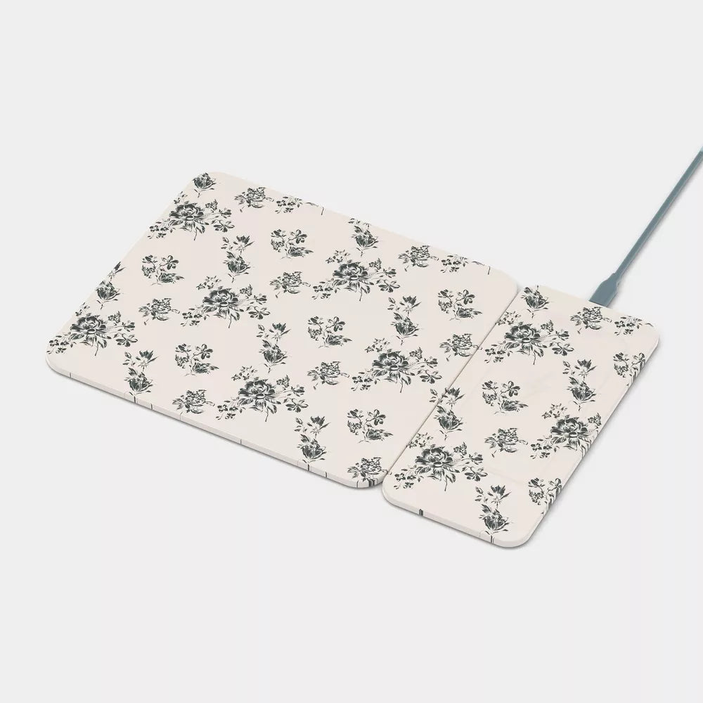 Wireless Charging Decorative Mouse Pad For Office Desktop