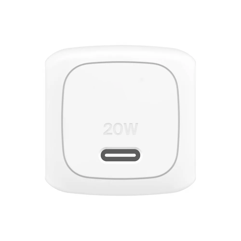 2 Pack 20W USB-C PD Compact Fast Charging Wall Charger