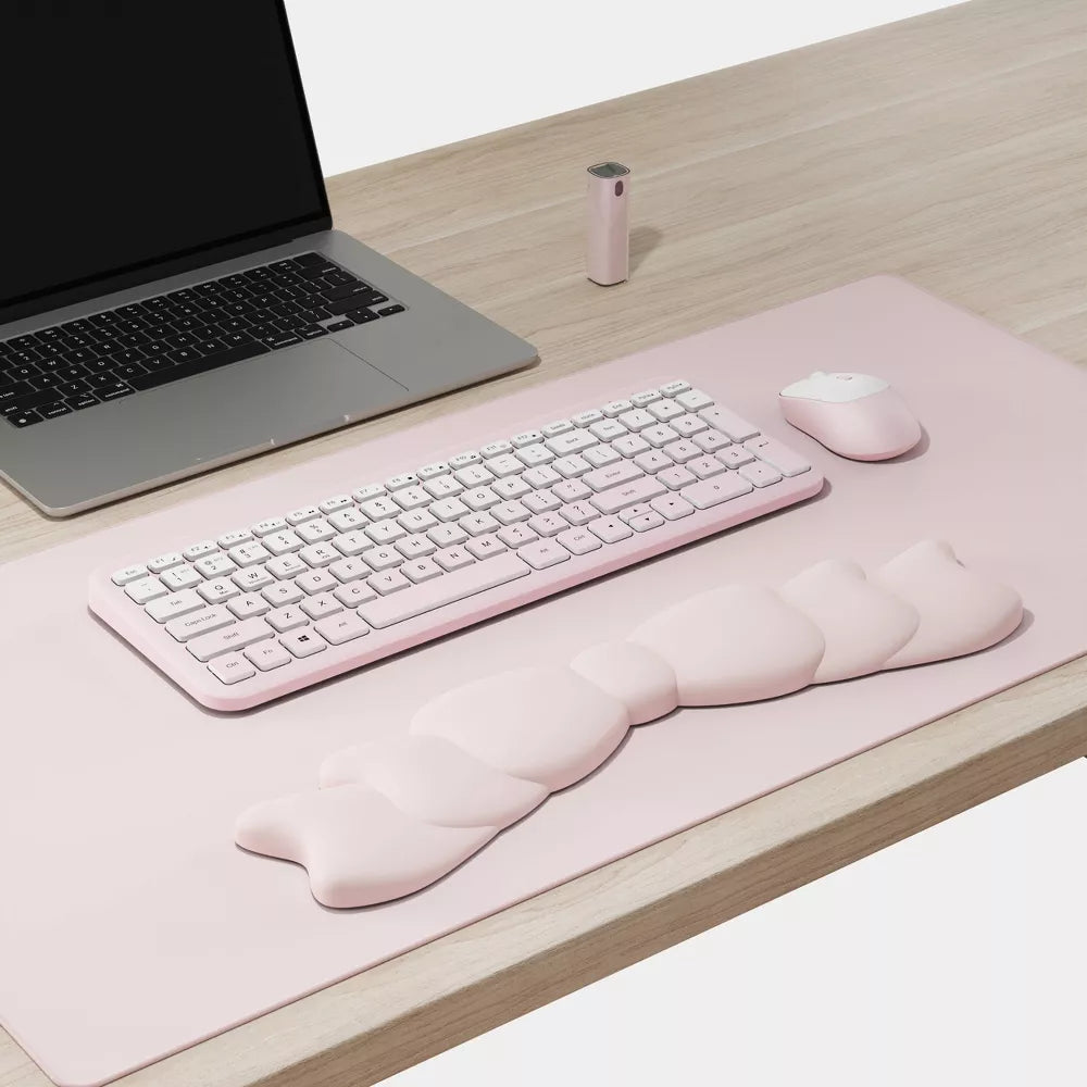 Full Size Low Profile Bluetooth Membrane Keyboard