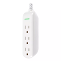 3-Outlet Surge Protected Power Strip with 8ft Braided Extension Cord