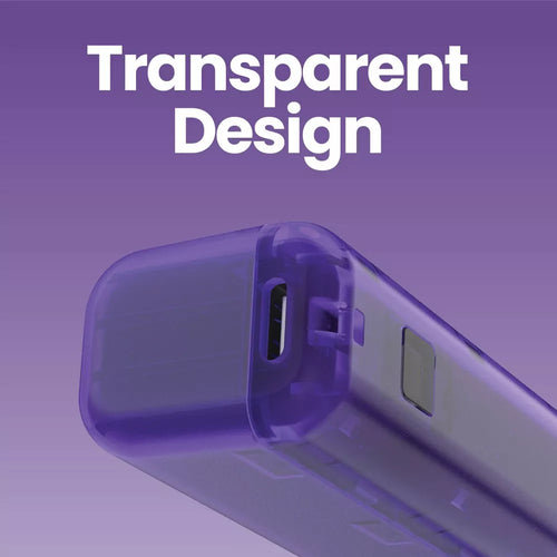 2000mAh Transparent Compact Pocket Power Bank